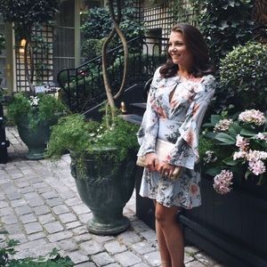 Floral dress from Revolve
